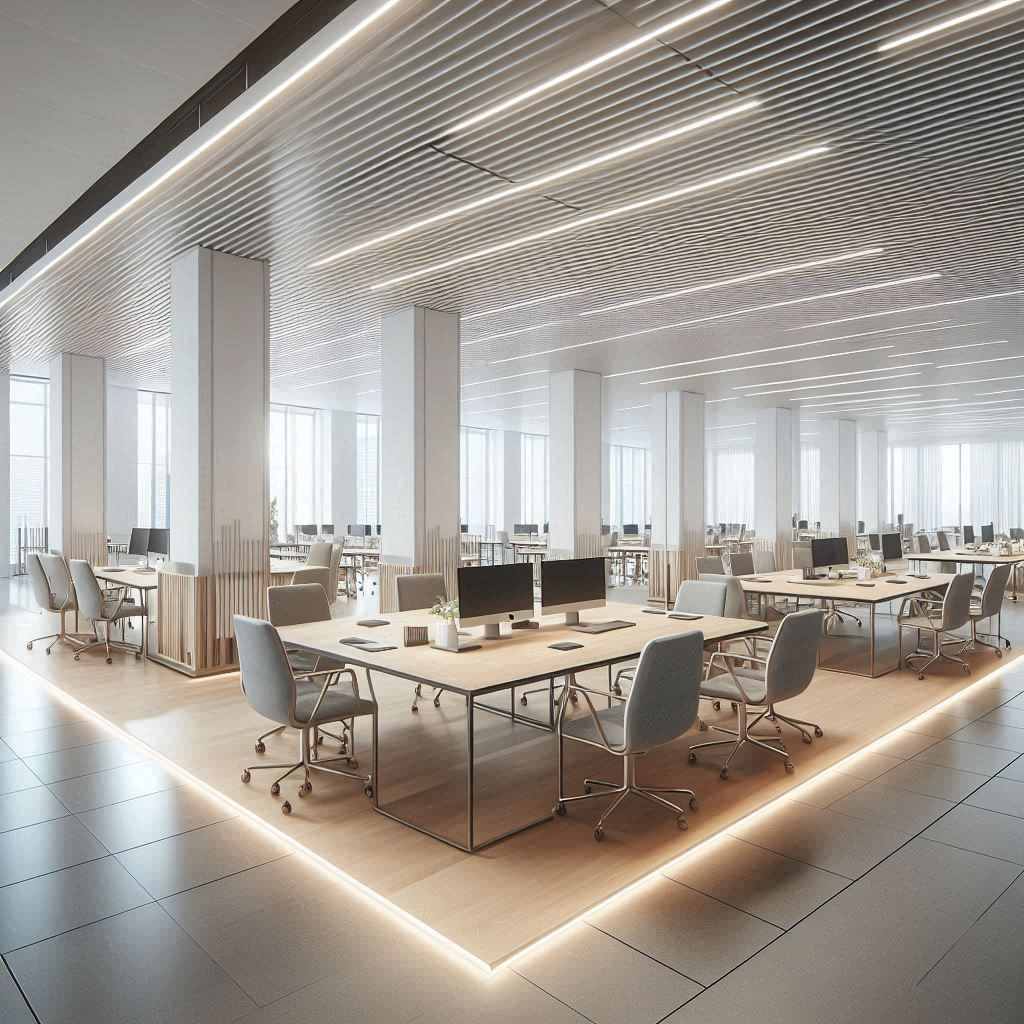 咨询公司针对大型培训集中开课应怎样重设写字楼办公灵活工位设置的验收标准
